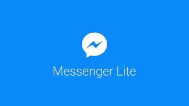 تطبيق ماسنجر لايت.