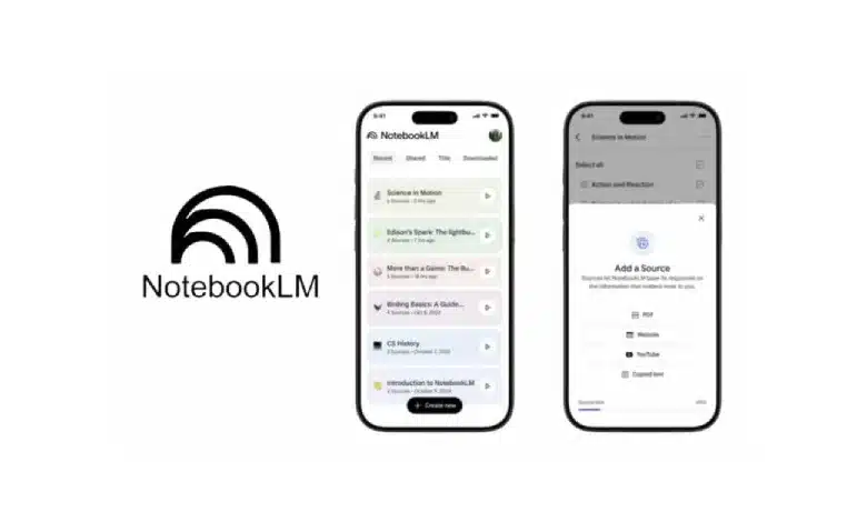 تطبيق NotebookLM