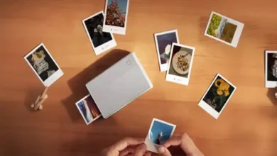 طابعة صور محمولة بتقنية ZINK
