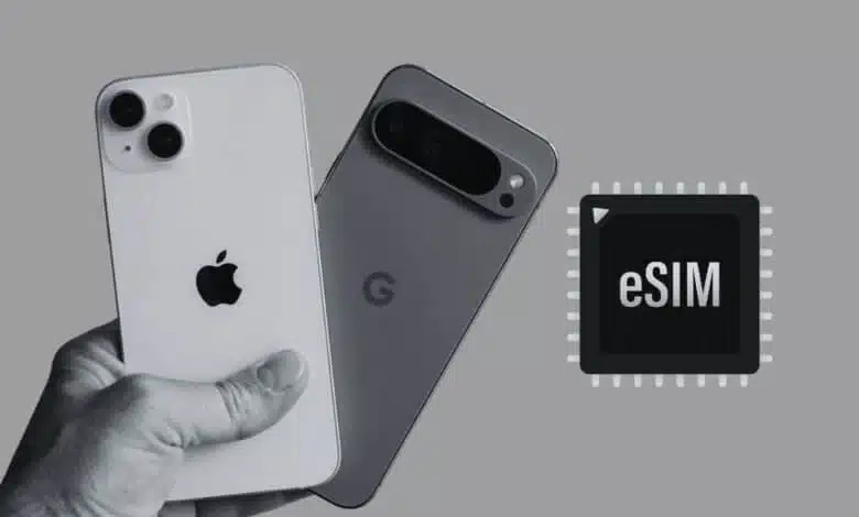 نقل الـ eSIM من آيفون إلى أندرويد