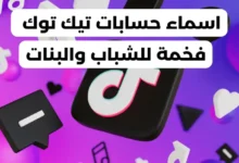 اسماء حسابات تيك توك فخمة